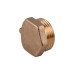 Заглушка 3/4″З латунна під пломбу LC402P OPTIMUM