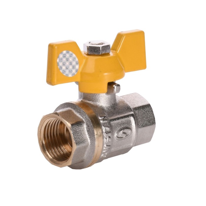 Кран кульовий прямий SOLOMON 1/2″ ВВ ЖБ PN40 B1007 Кран кульовий прямий SOLOMON 1/2″ ВВ ЖБ PN40 B1007