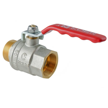 Кран кульовий ГШВ Koer Extreme KE.215-32 - 1 1/4" FM ручка "важіль" червона (KR5753)