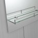 Дзеркало настінне Zerix LAGUNA MRZ03-50x70x11 прямокутне з дугоподібним верxом та полицею (ZX5622)
