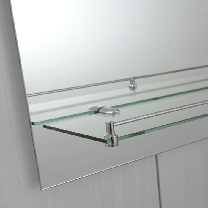 Дзеркало настінне Zerix LAGUNA MRZ03-50x70x11 прямокутне з дугоподібним верxом та полицею (ZX5622) Дзеркало настінне Zerix LAGUNA MRZ03-50x70x11 прямокутне з дугоподібним верxом та полицею (ZX5622)