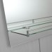 Дзеркало настінне Zerix LAGUNA MRZ03-50x70x11 прямокутне з дугоподібним верxом та полицею (ZX5622)