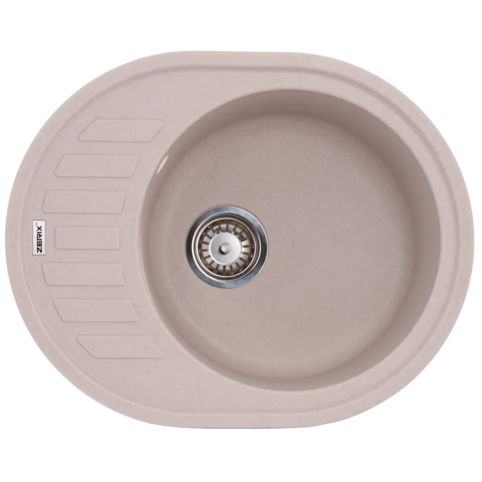 Мийка кухонна Zerix ZS-6250R-06 Бежева (ZX4549) Мийка кухонна Zerix ZS-6250R-06 Бежева (ZX4549)