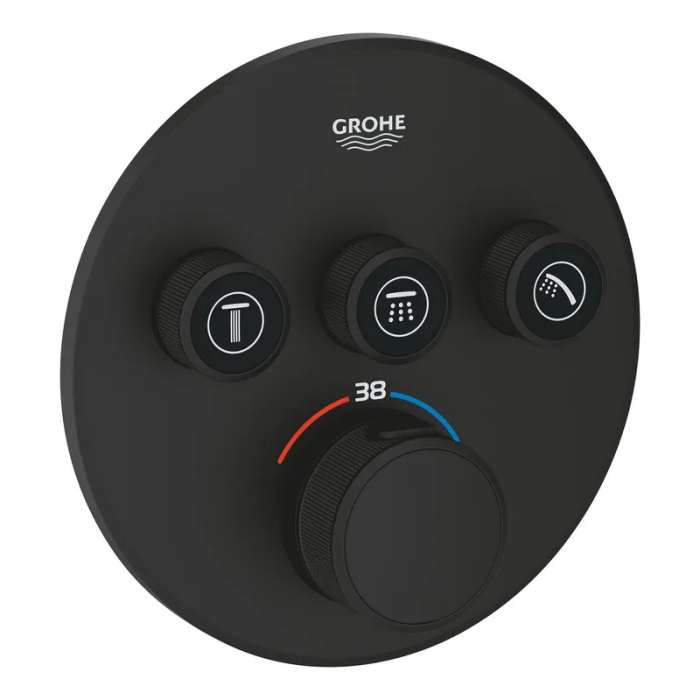 Термостат прихованого монтажу на 3 виходи Grohe Grohtherm SmartControl (29508KF0) Термостат прихованого монтажу на 3 виходи Grohe Grohtherm SmartControl (29508KF0)
