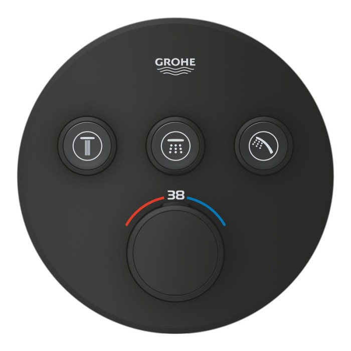 Термостат прихованого монтажу на 3 виходи Grohe Grohtherm SmartControl (29508KF0) Термостат прихованого монтажу на 3 виходи Grohe Grohtherm SmartControl (29508KF0)