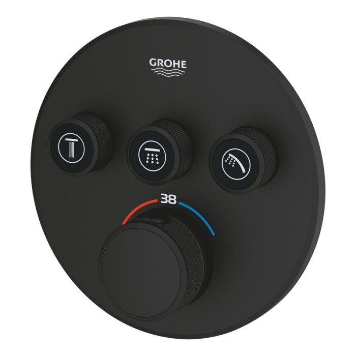 Термостат прихованого монтажу на 3 виходи Grohe Grohtherm SmartControl (29508KF0) Термостат прихованого монтажу на 3 виходи Grohe Grohtherm SmartControl (29508KF0)