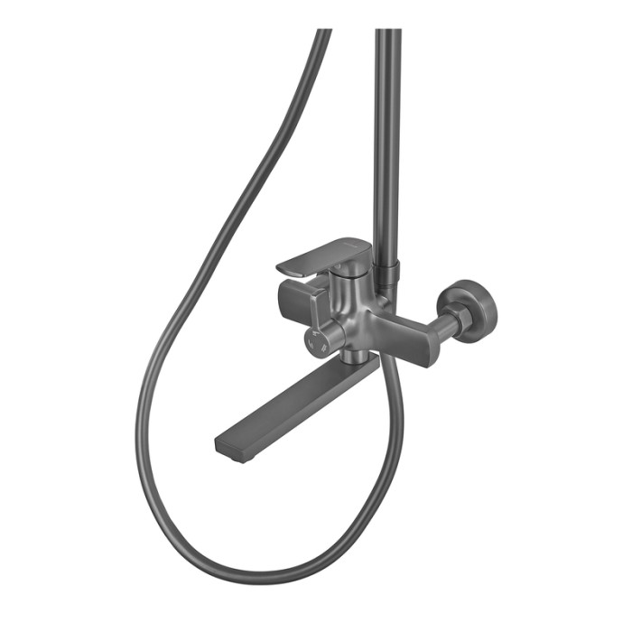 Душова колона зі змішувачем Mixxus Premium MONE 009-J Graphite (MI6783) Душова колона зі змішувачем Mixxus Premium MONE 009-J Graphite (MI6783)