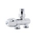Вентиль Icma 1/2" х3/4" для сушки для рушників №968