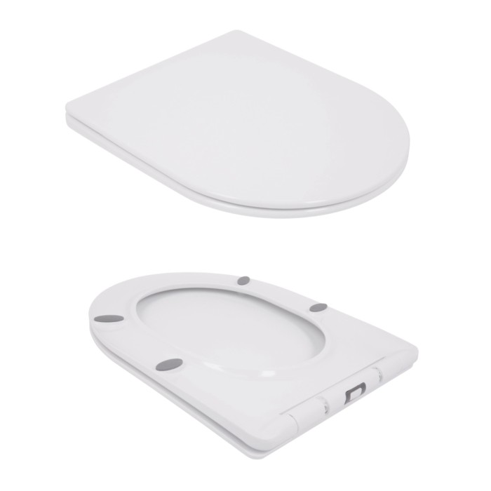 Унітаз підлоговий Qtap Jay Eco Ultra Quiet з сидінням Soft-close 640x360x835 мм QTJAY27W48749 White