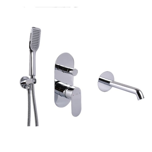 Змішувач для ванни вбудований TOPAZ BARTS TBG 07222-H36