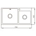 Мийка Mixxus MX7843-220x1.0-PVD-Black (MX0565)