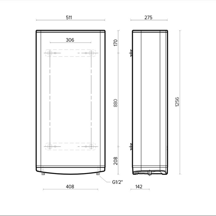Водонагрівач ARISTON VELIS TECH100 EU Водонагрівач ARISTON VELIS TECH100 EU