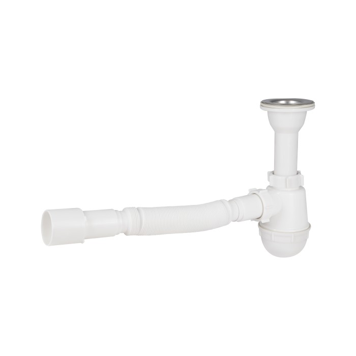 Сифон для раковини Lidz (WHI) 60 06 Y001 01 (вихід 50 мм) Сифон для раковини Lidz (WHI) 60 06 Y001 01 (вихід 50 мм)