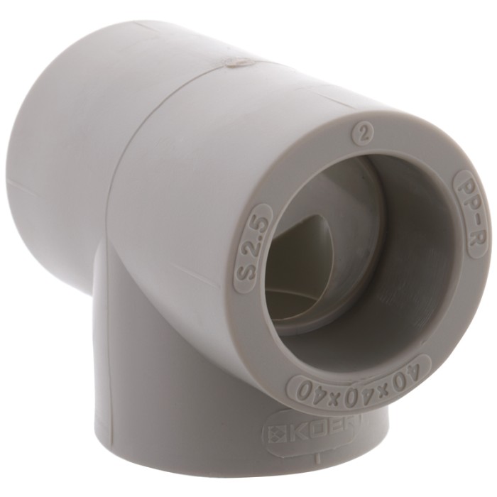 Трійник 40 PPR Koer K0010.PRO (KP0013) Трійник 40 PPR Koer K0010.PRO (KP0013)