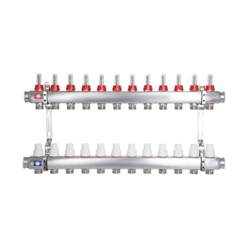 Колектор з витратомірами Thermo Alliance Standart 1" 12 виходів SD00412