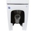 Чаша унітазу-компакту Mixxus Premium Quadro-0401-T1 Bowl 610х365х825 Tornado 1.0 без сидіння (MI8343)