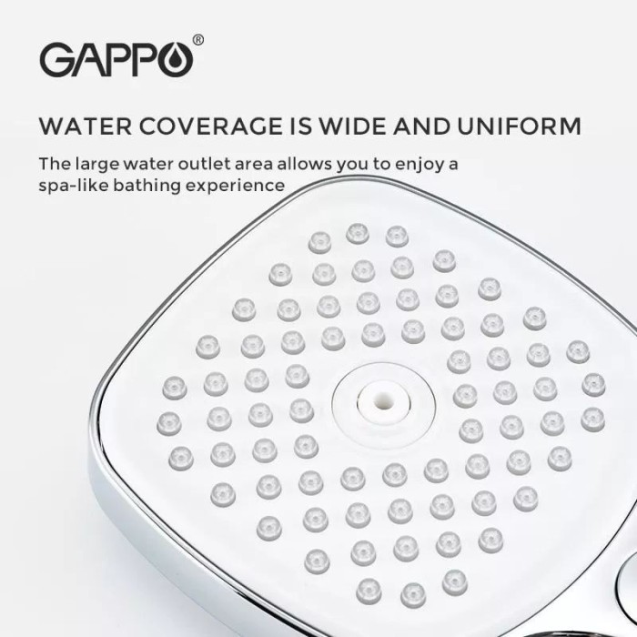 Ручний душ GAPPO G003, 3-режим, чорний Ручний душ GAPPO G003, 3-режим, чорний
