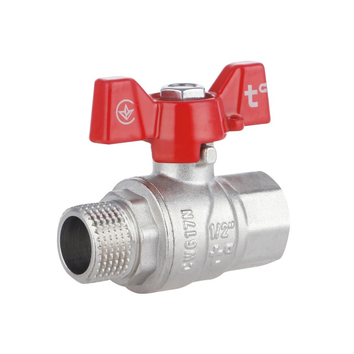 Кран кульовий Thermo Alliance Forte 1/2" ВЗ для води (метелик) SF607W15 Кран кульовий Thermo Alliance Forte 1/2" ВЗ для води (метелик) SF607W15