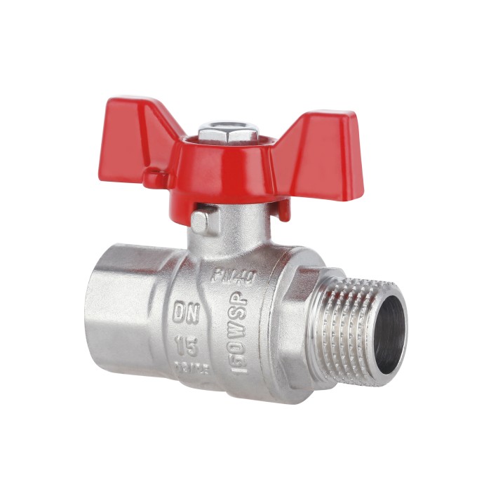 Кран кульовий Thermo Alliance Forte 1/2" ВЗ для води (метелик) SF607W15 Кран кульовий Thermo Alliance Forte 1/2" ВЗ для води (метелик) SF607W15