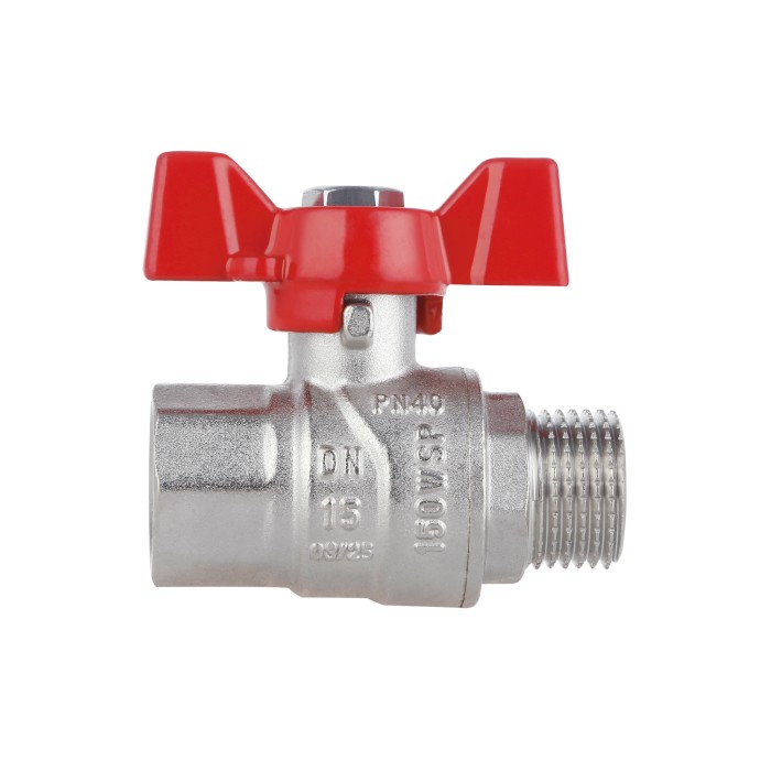 Кран кульовий Thermo Alliance Forte 1/2" ВЗ для води (метелик) SF607W15 Кран кульовий Thermo Alliance Forte 1/2" ВЗ для води (метелик) SF607W15