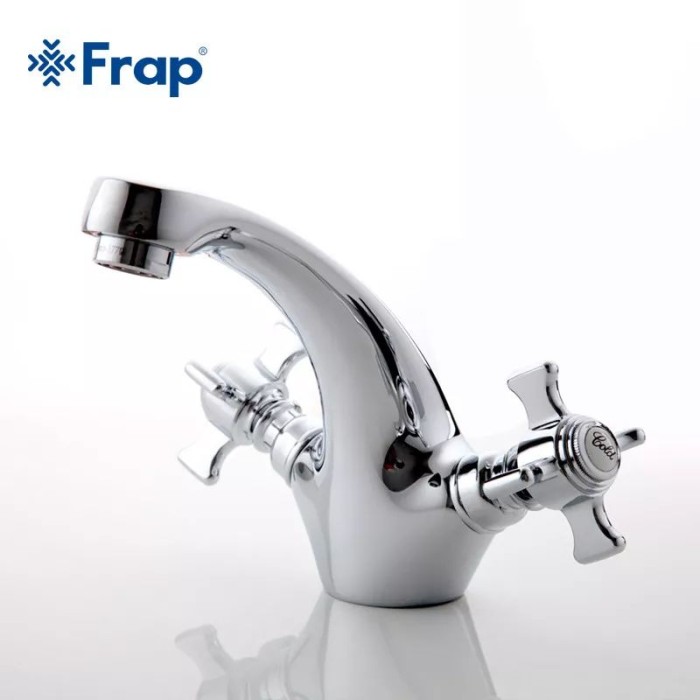 Змішувач для умивальника Frap F1024, хром Змішувач для умивальника Frap F1024, хром