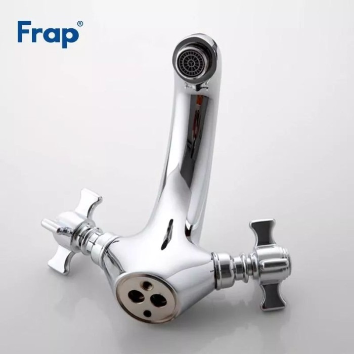 Змішувач для умивальника Frap F1024, хром Змішувач для умивальника Frap F1024, хром