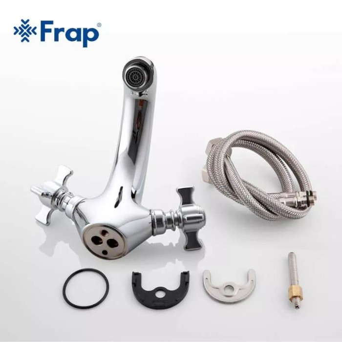 Змішувач для умивальника Frap F1024, хром Змішувач для умивальника Frap F1024, хром