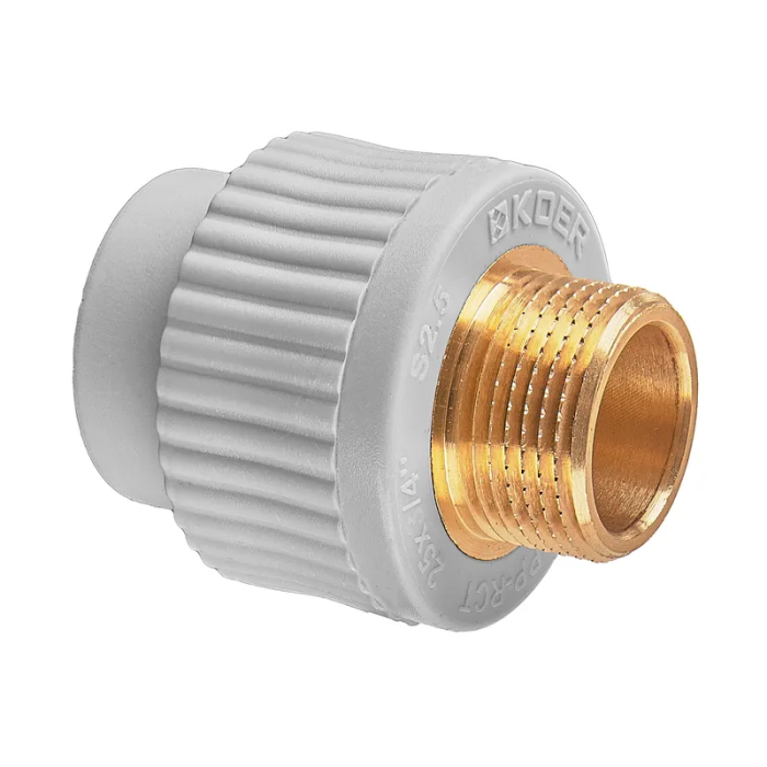 Муфта ЗР Koer K0097.PRO.WN - 25х3/4М PPR (KR6226) Муфта ЗР Koer K0097.PRO.WN - 25х3/4М PPR (KR6226)