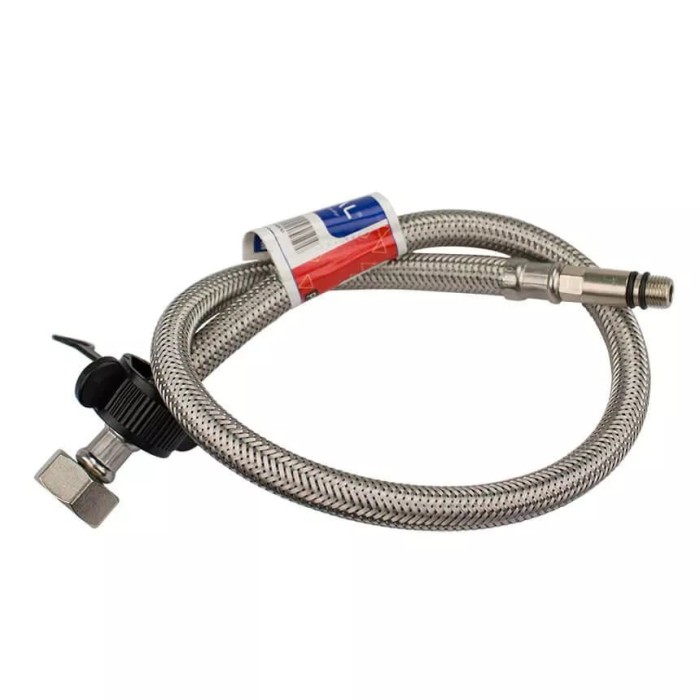 Гнучка підводка для змішувача ITAL Pro-Flex 80 см M10x1/2" довгий