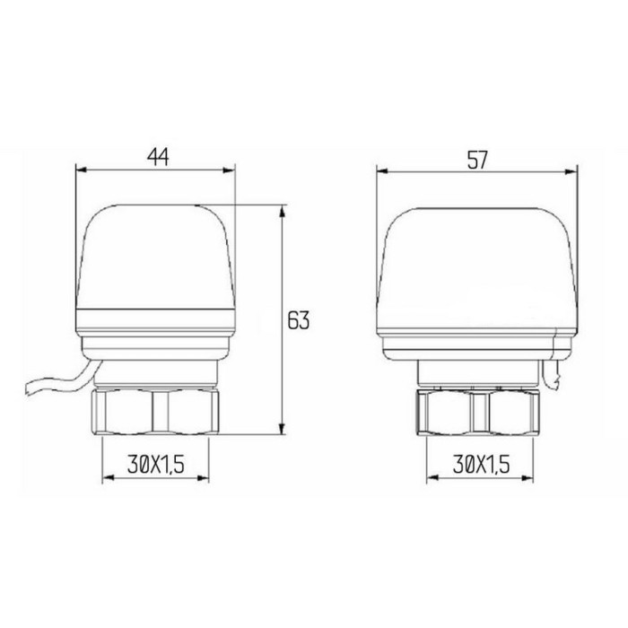 Сервопривод Icma 24V тип закритий №983 (NC) Сервопривод Icma 24V тип закритий №983 (NC)