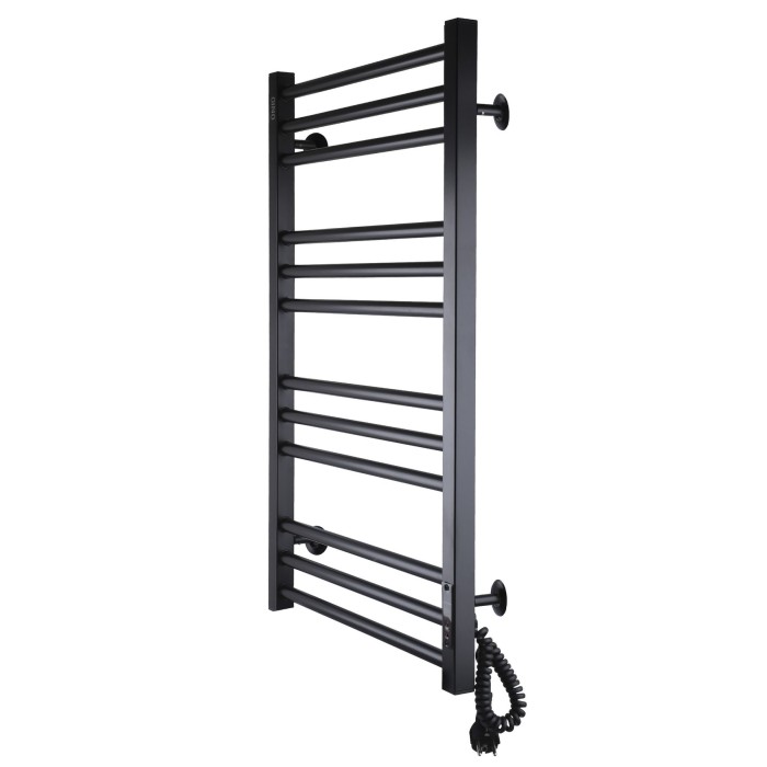 Рушникосушарка UNIO MS EU 800-500-12 BLK Модена електро чорна Рушникосушарка UNIO MS EU 800-500-12 BLK Модена електро чорна