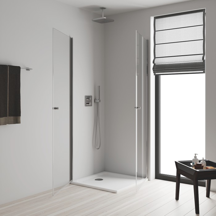 Верхній душ з стельовим кронштейном Grohe Tempesta Cube (26688000) Верхній душ з стельовим кронштейном Grohe Tempesta Cube (26688000)