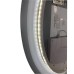 Дзеркало Zerix Fusion MV01-50x70 з LED Touch, Anti-fog, димером, регулятором яскравості (ZX6067)