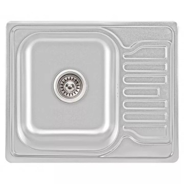 Кухонна мийка WEZER 6350(08) Deсоr 630x500x180 мм + сифон