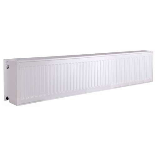 Радіатор сталевий 33/300х1500 низ-справа/бок TERRA Teknik (без клапана INNER)
