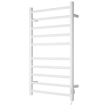 Електрична сушарка для рушників Zerix Atlas EPA-5386R-10T-White з таймером (135W) (ZX4916)
