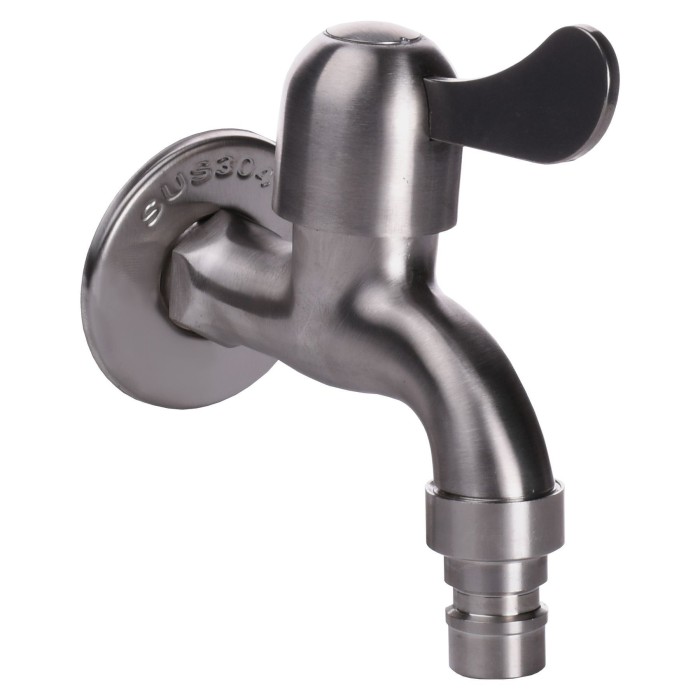 Кран кульовий для поливу Q PROFESSIONAL 1/2″ NV-QP3003 SUS304 нержавійка Кран кульовий для поливу Q PROFESSIONAL 1/2″ NV-QP3003 SUS304 нержавійка