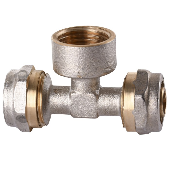 Трійник із внутрішньою різьбою NTM NF-1018 20х3/4″х20 Трійник із внутрішньою різьбою NTM NF-1018 20х3/4″х20