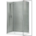 Бічна стінка до кабіни Koer SR SW05-90x200-TR-01 прозоре скло Easy Clean 6мм, хром (KR5407)