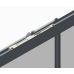 Бічна стінка до кабіни Koer SR SW05-90x200-TR-01 прозоре скло Easy Clean 6мм, хром (KR5407)