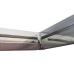 Бічна стінка до кабіни Koer SR SW05-90x200-TR-01 прозоре скло Easy Clean 6мм, хром (KR5407)