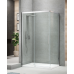 Бічна стінка до кабіни Koer SR SW05-90x200-TR-01 прозоре скло Easy Clean 6мм, хром (KR5407)