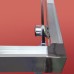 Бічна стінка до кабіни Koer SR SW05-90x200-TR-01 прозоре скло Easy Clean 6мм, хром (KR5407)