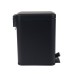 Відро для сміття з плавним закриттям прямокутне Zerix Sansa-TC0105 Black 5 л колір чорний (ZX5894)
