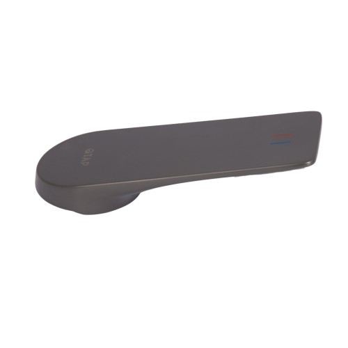Ручка картриджа Qtap (116,5х41,5х18) для змішувачів Vlasta New Gunmetal Black PVD QTVLA11654151849628