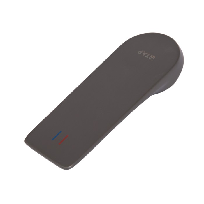 Ручка картриджа Qtap (116,5х41,5х18) для змішувачів Vlasta New Gunmetal Black PVD QTVLA11654151849628
