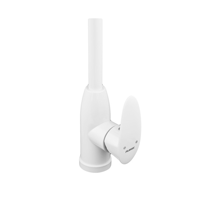 Змішувач для кухні Plamix Cezar-011-B SET White (з підведенням) (PM0667) Змішувач для кухні Plamix Cezar-011-B SET White (з підведенням) (PM0667)