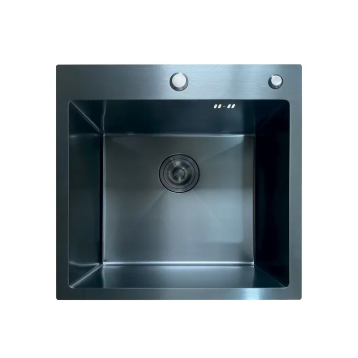 Мийка Mixxus MH5050 Micro Decor Black (3.0/0.8) з нерж. сталі (колір чорний) (MI8215) Мийка Mixxus MH5050 Micro Decor Black (3.0/0.8) з нерж. сталі (колір чорний) (MI8215)