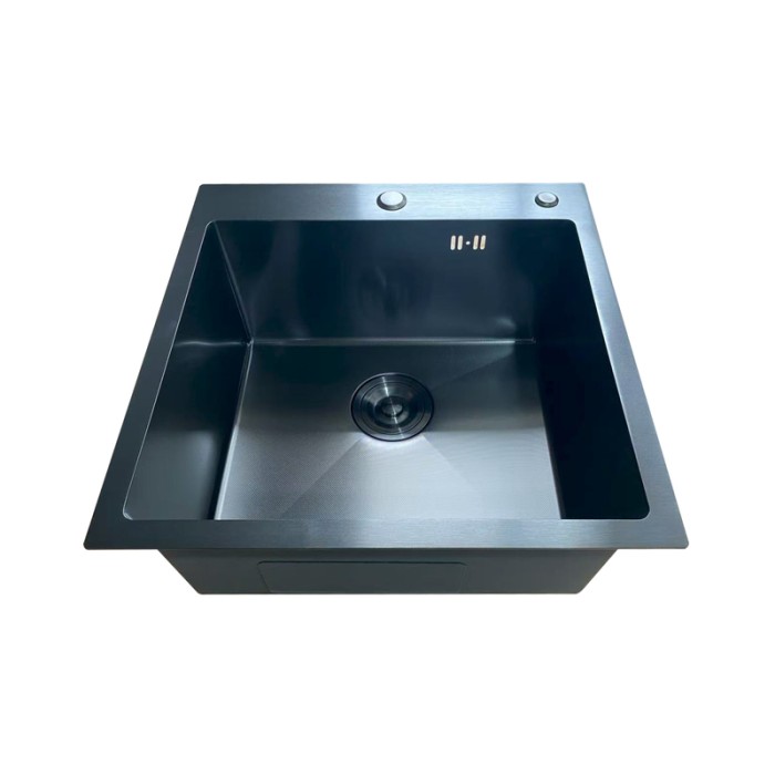 Мийка Mixxus MH5050 Micro Decor Black (3.0/0.8) з нерж. сталі (колір чорний) (MI8215) Мийка Mixxus MH5050 Micro Decor Black (3.0/0.8) з нерж. сталі (колір чорний) (MI8215)