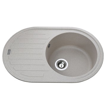 Гранітна мийка Globus Lux OHARA піщаний 770х500мм-А0004